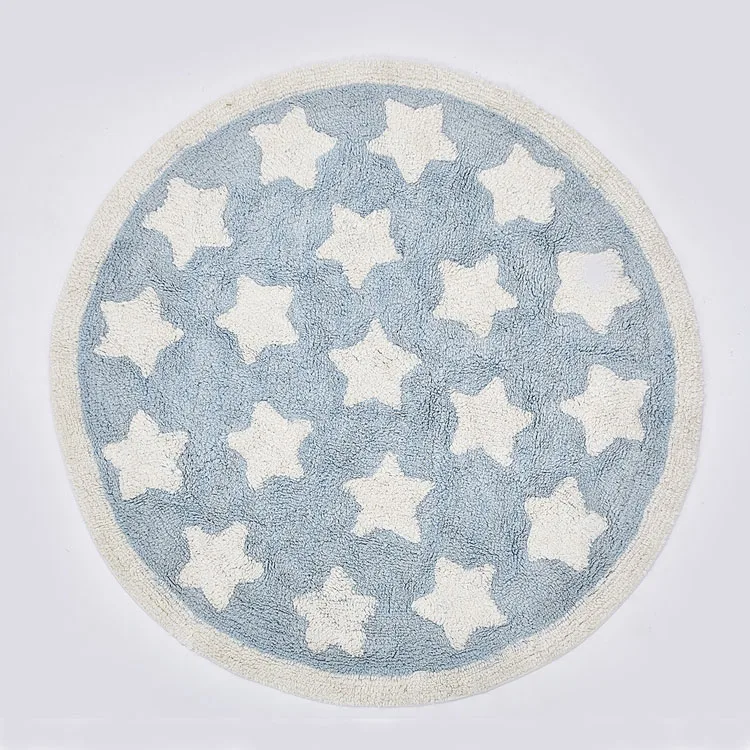 Детский коврик Tapis Enfant, детский коврик для спортзала, детский коврик для игр, коврик для ползания, детские игрушки, аксессуары для украшения детской комнаты - Цвет: Синий