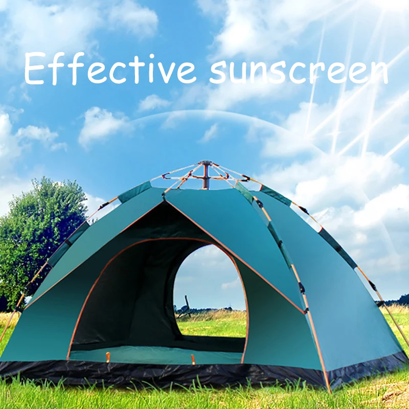 

1-2 Person Automatic Pop-up Open Tent Portable Ultralight Tabernacle UV Protection Sunscreen Shelter Travelling Camping