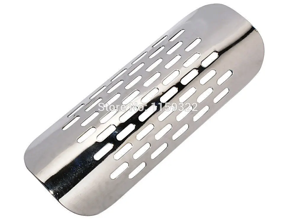 Chrome Motorcycle Exhaust Muffler pipe Cover Heat Shield For Honda