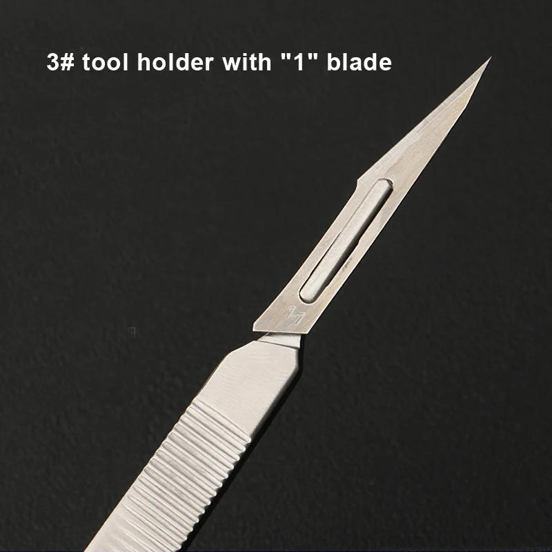 Stainless steel with scale No 3 No 4 shank beauty plastic equipment double eyelid surgery knife 5