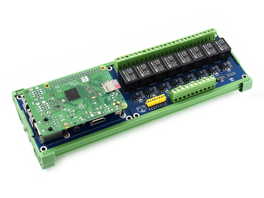 Плата расширения Raspberry Pi 8 канальные реле.|Демонстрационные стенды| |