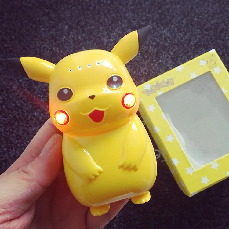 2016 Hottest battery charger pikachu pokemon go pokeball power bank for Iphone 5s 6s plus xiaomi huawei lenovo