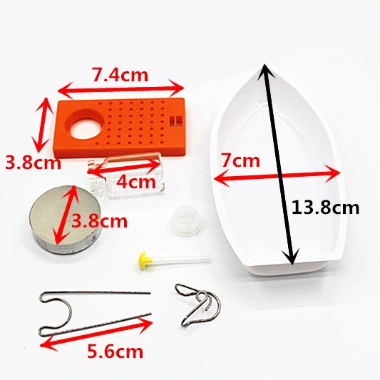 classic heat Steam Candle Powered Speed Boat Toy handmade steamships toys science experimental equipment diy material kids gift