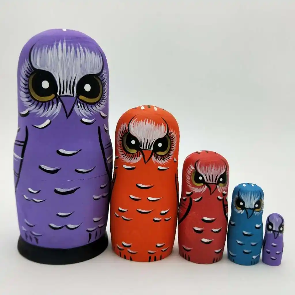 plastic nesting dolls