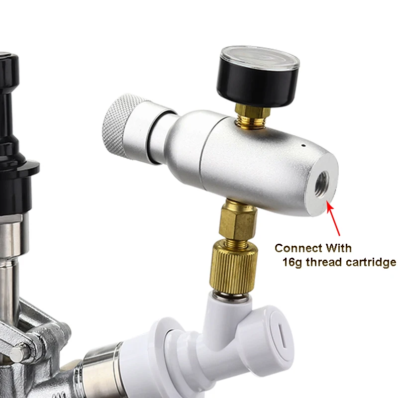  Mini Keg 5L Stainless Steel Beer Growler Craft Dispenser System Pressurized Mini Growler Portable K