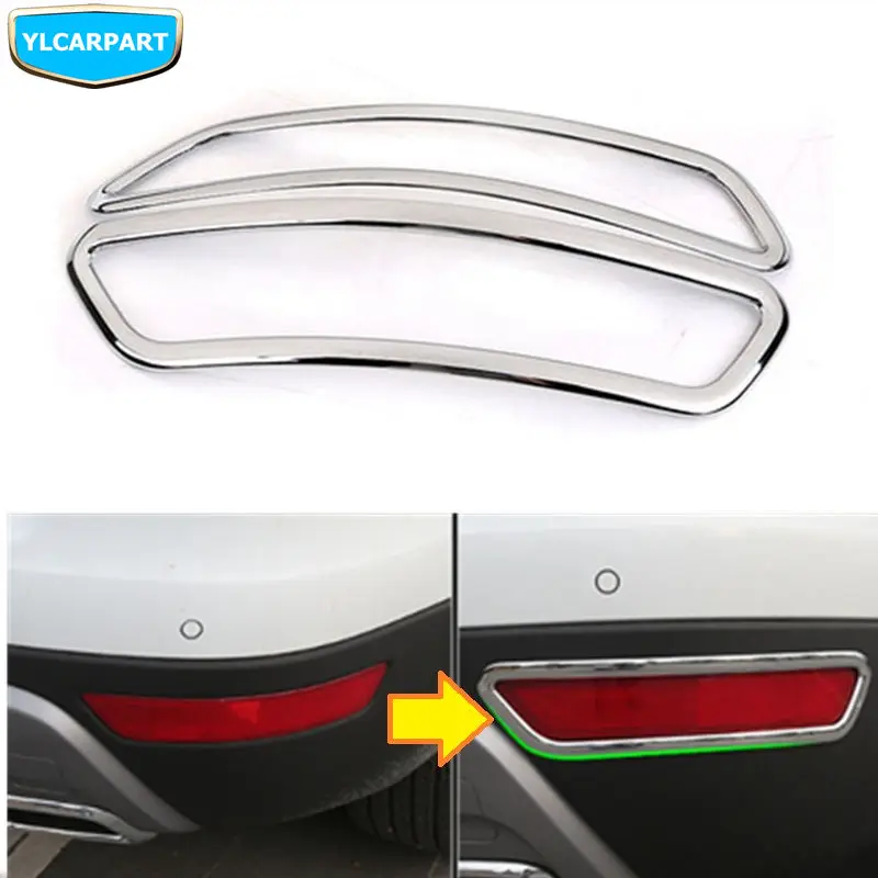 

For Geely Atlas,Boyue,NL3,SUV,Proton X70,Emgrand X7 Sports,Car rear fog light chrome frame