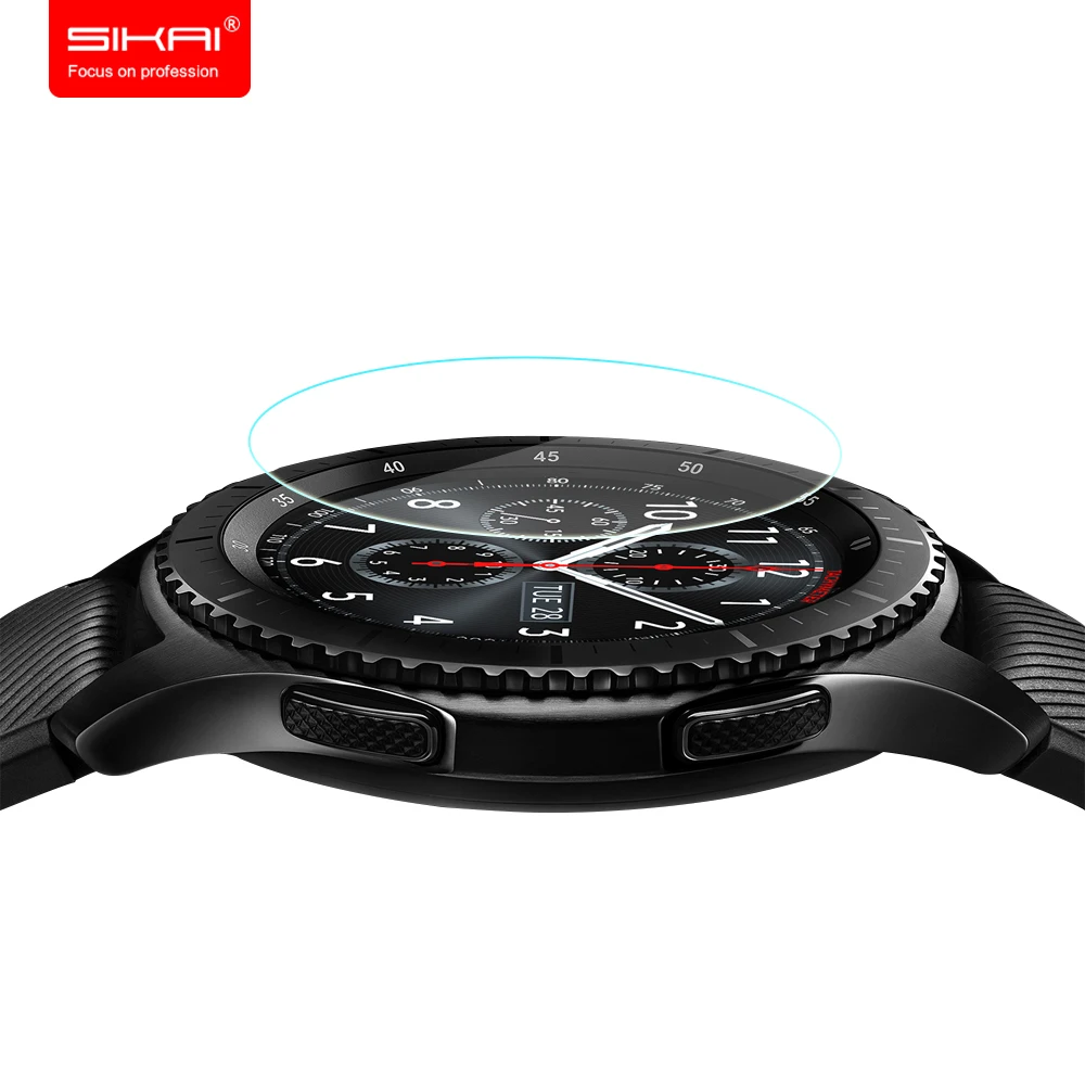 SIKAI 3 шт Закаленное стекло протектор экрана для samsung gear S3 Классическая пленка