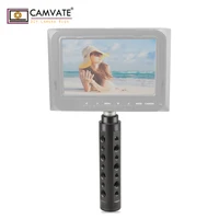 camvate dslr ידית אחיזת מצלמת אלומיניום סגסוגת CAMVATE (שחור) DSLR מייצב אור הר 1/4" C0967 המשורשר הזכר (2)