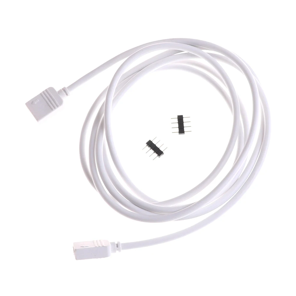 

1PCS White 1.5M 4 PIN RGB Led Light Bar Extension Cable Lighting Strips Expansion Cables Wire