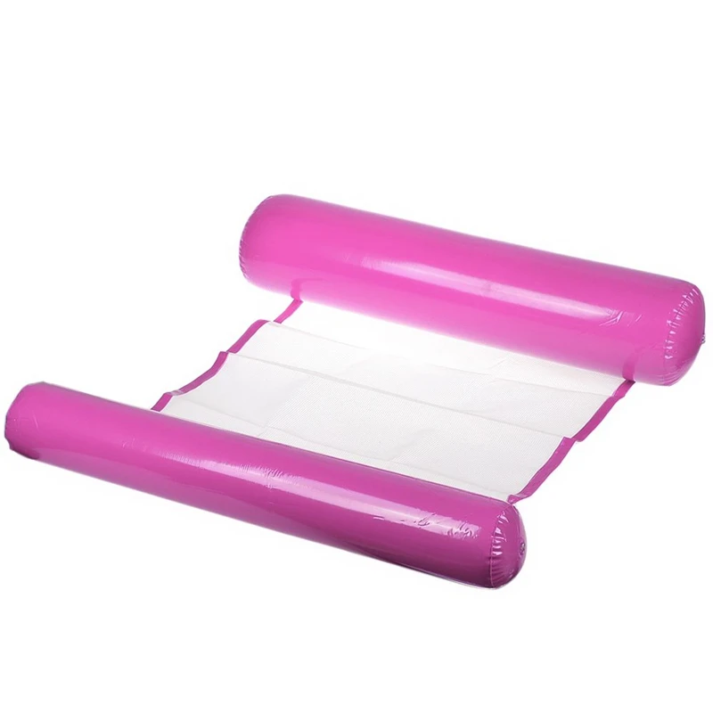 

Foldable Swimming pool water bed floating air cushion leisure hammock recreation hall chair outdoor and Floating lounge chair