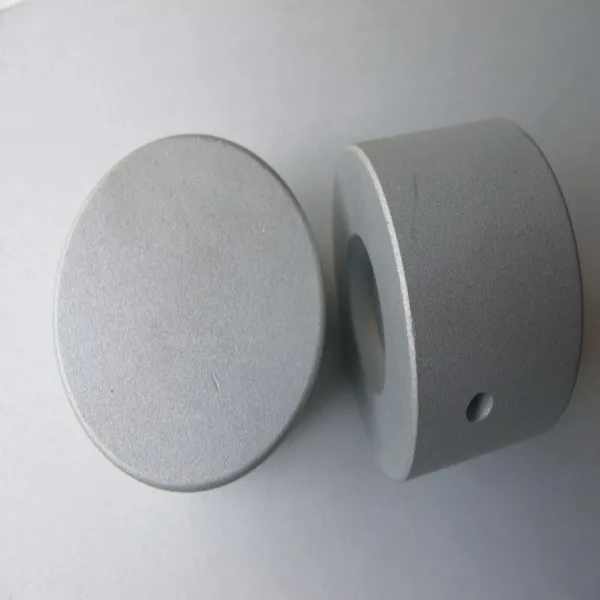 

25 mm diameter cylindrical knob/Silver volume knob/Potentiometer knob