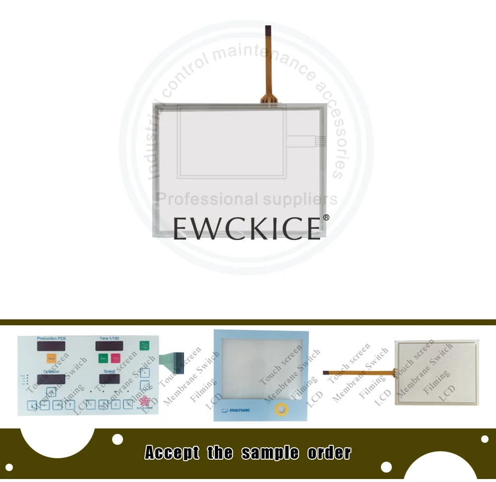 Новый G308 G308A G308C HMI plc сенсорный экран панель мембранного сенсорного экрана