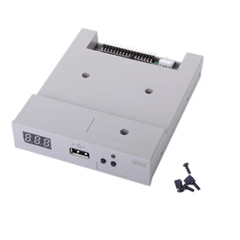 

3.5" 1000 Floppy Disk Drive to USB Emulator Simulation 500 kbps For Keyboad For Windows XP 2000 2007 White SFR1M44-U100K