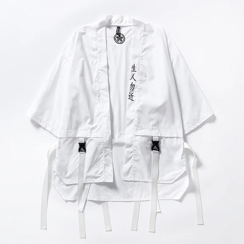 Harajuku Open Stitch Kimono Jackets Men Hip Hop Thin Coat Ribbon Streetwear Male 2019 Fashion Autumn Mens Loose Jacket HW326 Harajuku Open Stitch Kimono Jackets Men Hip Hop Thin Coat Ribbon Streetwear Male 2019 Fashion Autumn Mens Loose Jacket HW326