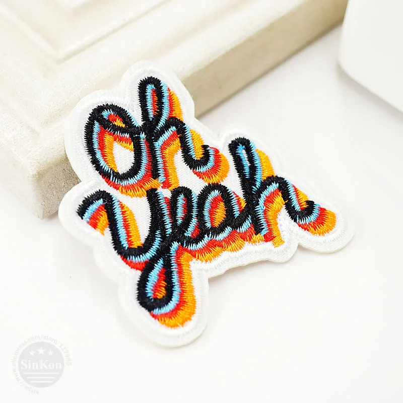 Значки нашивки для одежды Oh yeah (Размер: 6 0x6 5 см) декоративные джинсов сумок шапок