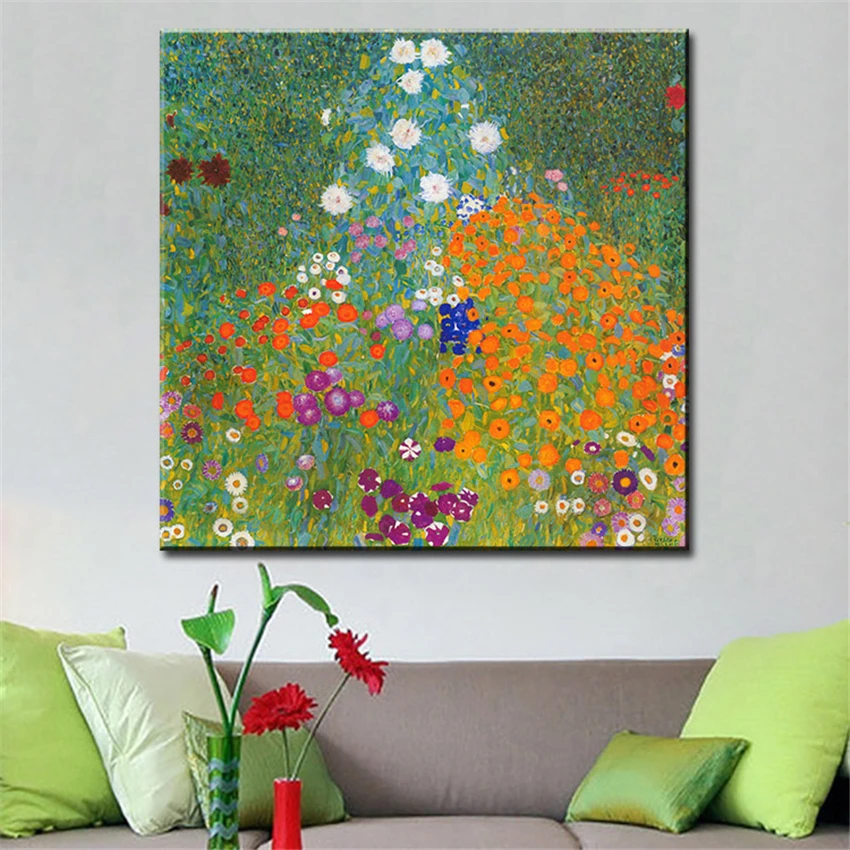 

Original wall picture gustav klimt jugendstil malerei wall painting for home decor oil painting wall art print canvas No Framed