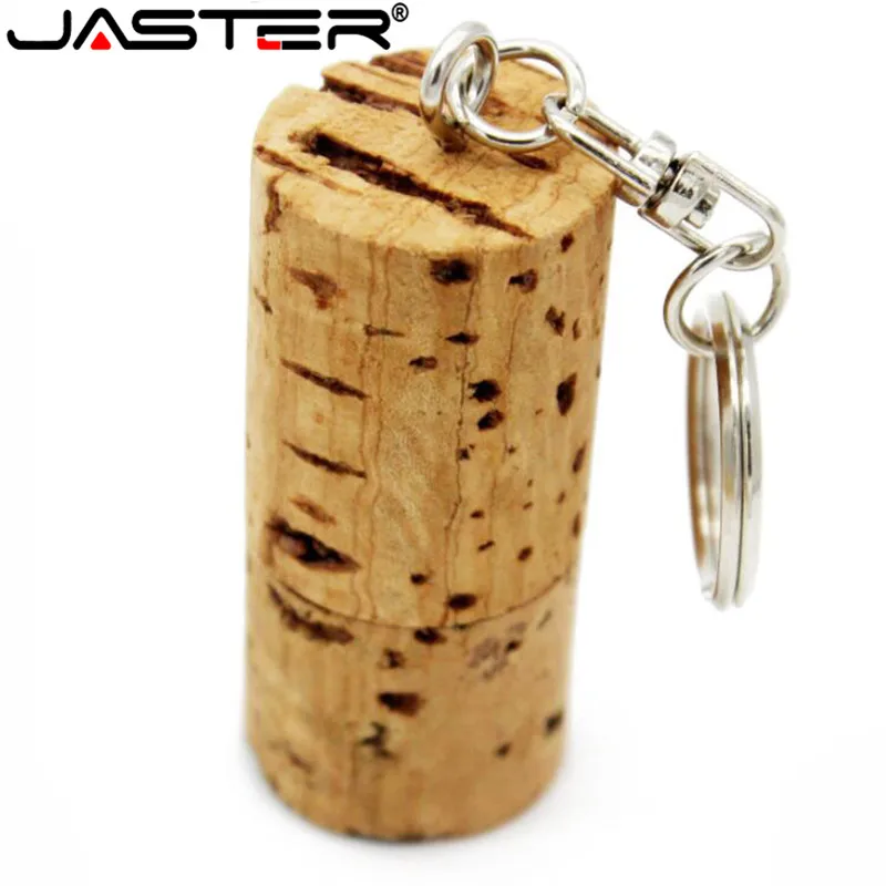 USB флеш накопитель JASTER в деревянной бутылке 8 32 Гб|USB флэш-накопители| |