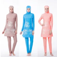4XL, длинный рукав, Мусульманский купальник, мусульманская одежда, две части, женский купальник, Мусульманский купальник, удобный, для плавания, Буркини, мода
