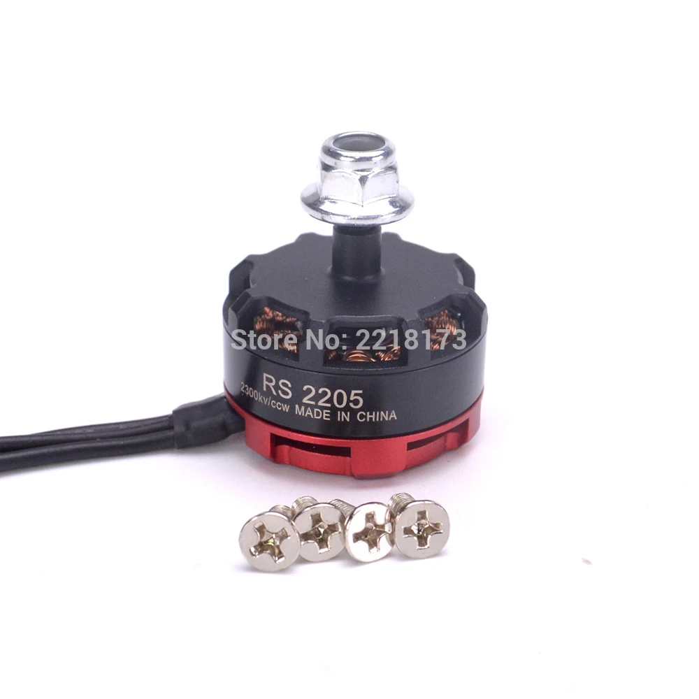 Бесщеточный двигатель RS 2205 RS2205 2300kv 4 шт. для квадрокоптера Martian 220 FPV 250 мм 20 А 2