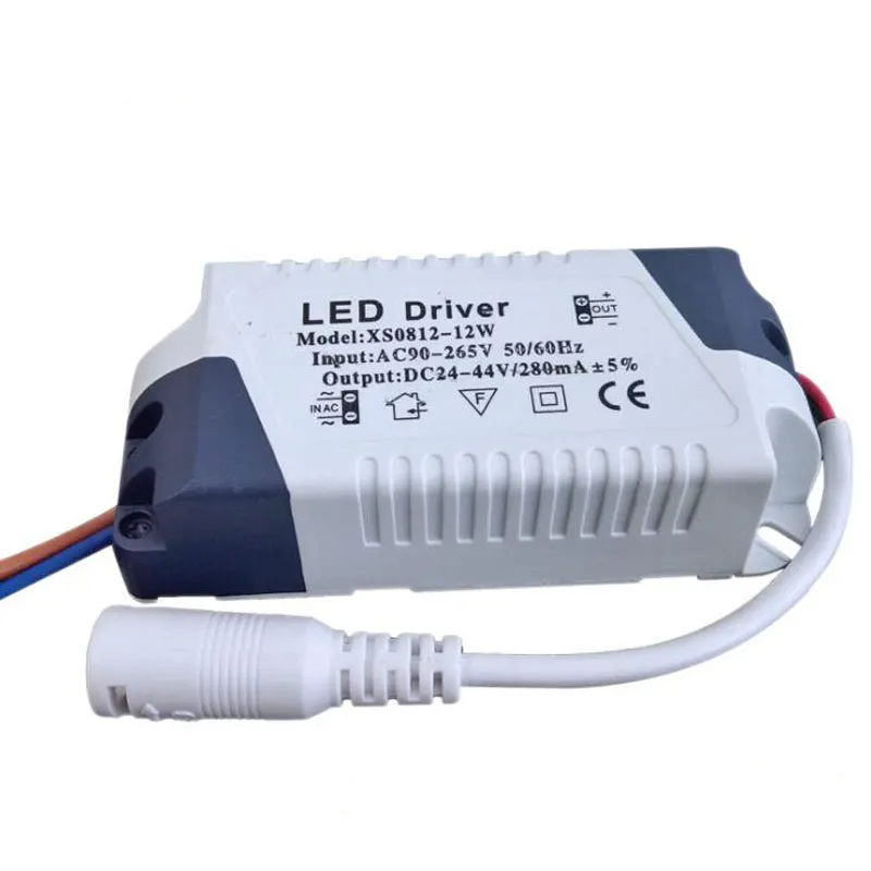 8 vatios de controlador transformador panel LED Driver Eek A transformador no regulable 12 V 