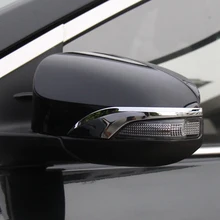 Chrome Side Door Rear View Mirror Cover Trim Garnish Molding Overlay Strip For Toyota Corolla 2014 2015 2016 2017 Altis E170