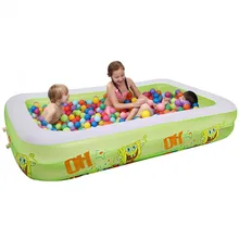 350x170x66 см очень большой детский и семейный надувной бассейн надувной большой плавательный бассейн/детский бассейн для 8-12 человек