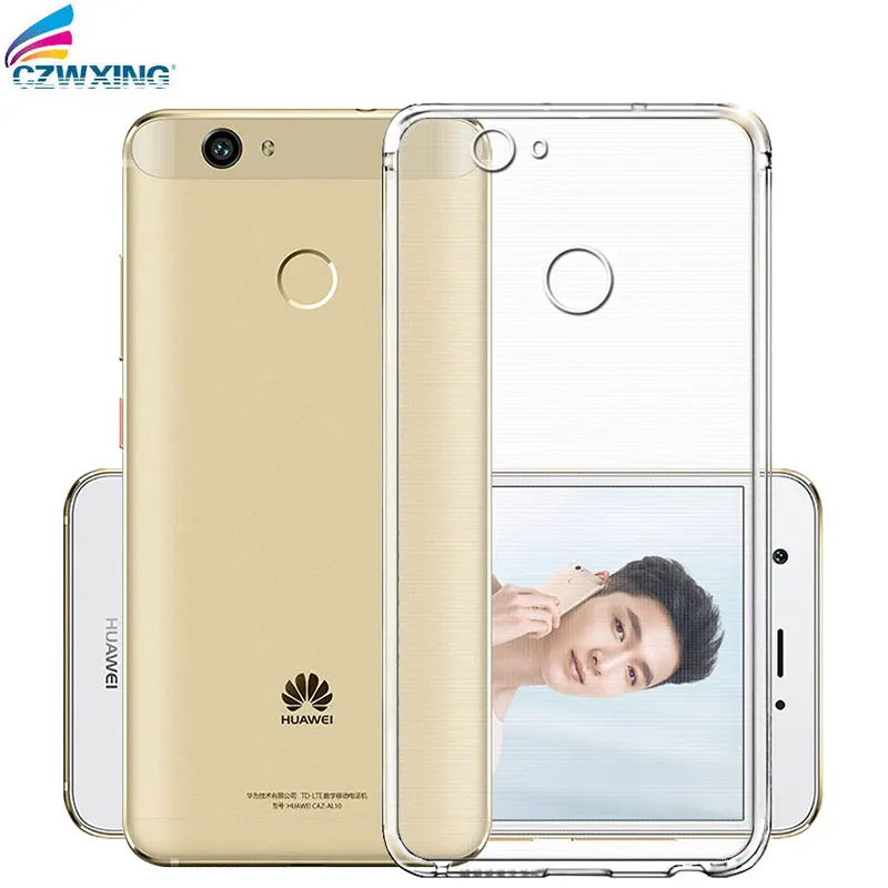 Чехол для Huawei Nova силиконовый прозрачный чехол телефона из ТПУ CAN-L11 CAN L11 задняя