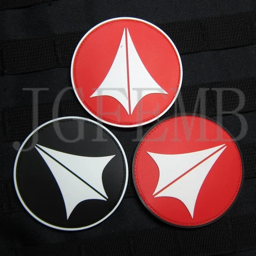 

Robotech Macross U.N.SPACY Logo 3D PVC patch
