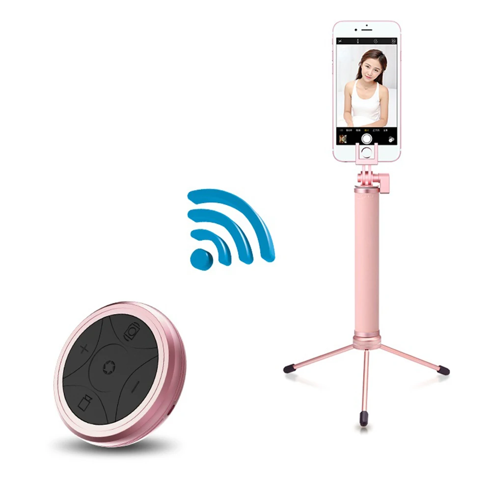 

Extendable Self Selfie Stick Handheld Monopod+Clip Holder+Bluetooth Shutter Remote Controller+Storage bag for Android IOS phone