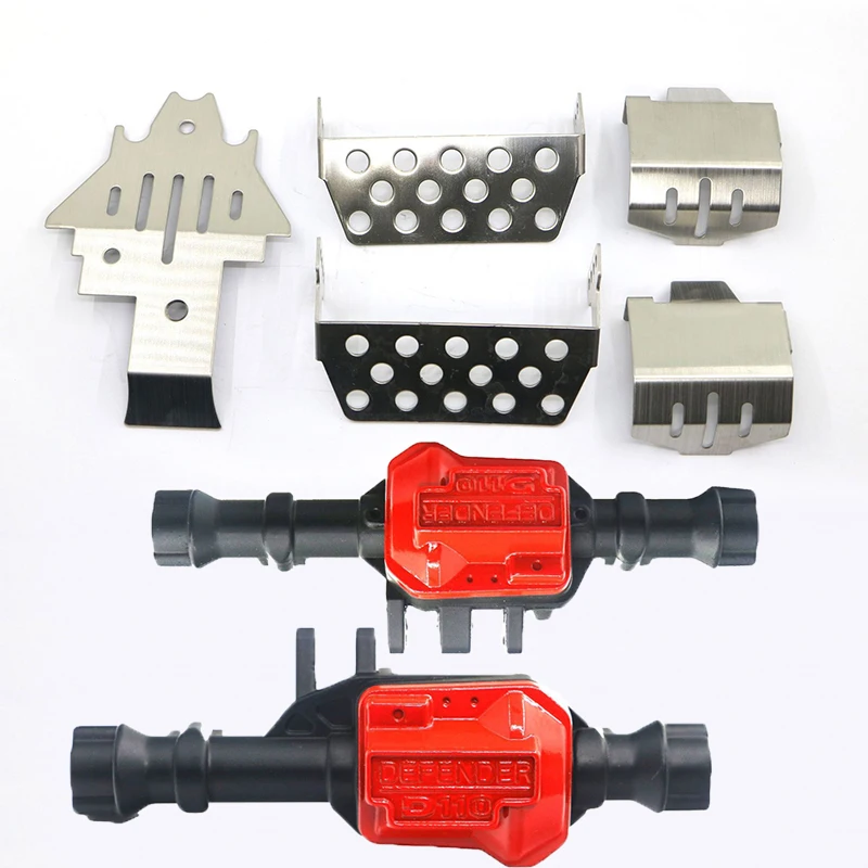 

Zinc Alloy Metal axle housing Armor Suit Corrugated box cover Accessories RC Kit Practical