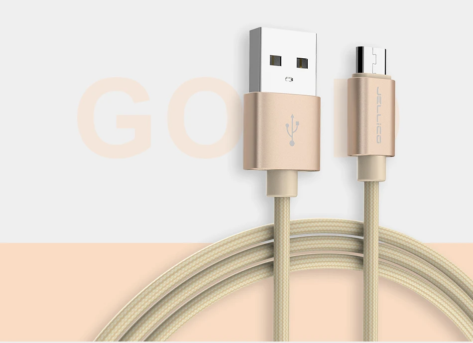 Jellico Micro USB кабель 3.1A нейлон Быстрая зарядка USB кабель для передачи данных для samsung Xiaomi LG планшет Android мобильный телефон usb зарядка Cor