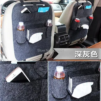 

Car Seat Back Storage Bag Organizer Travel Box Pocket for subaru sti bmw parts e46 nissan 4runner cadillac Mazda rx8 nissan