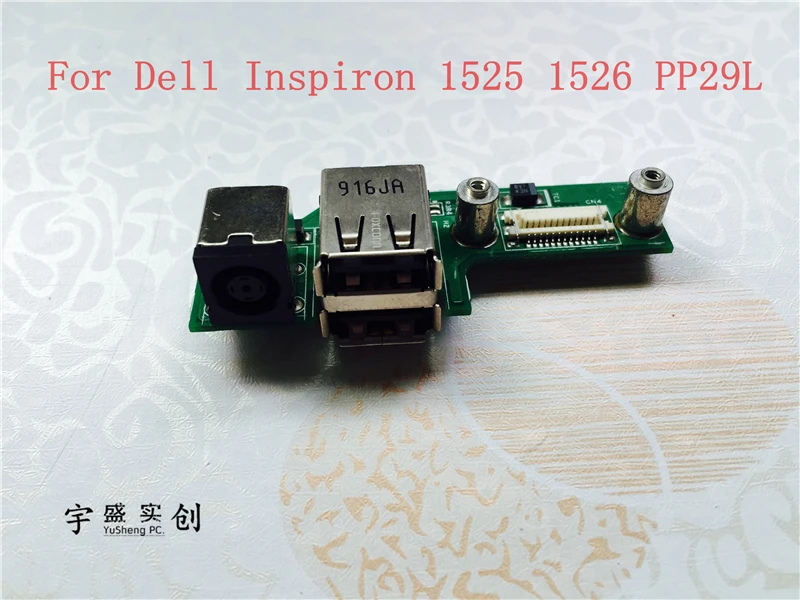 

For Dell Inspiron 1525 1526 PP29L DC jack board power board charger board USB board 48.4W006.011 48.4W006.021 48.4W032.021