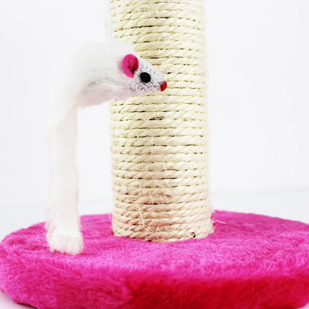 TPFOCUS маленькая Кошка Когтеточка для котят колонна сизаль веревка скалолазание игрушка высокое качество простой многоцелевой Кот Игрушка