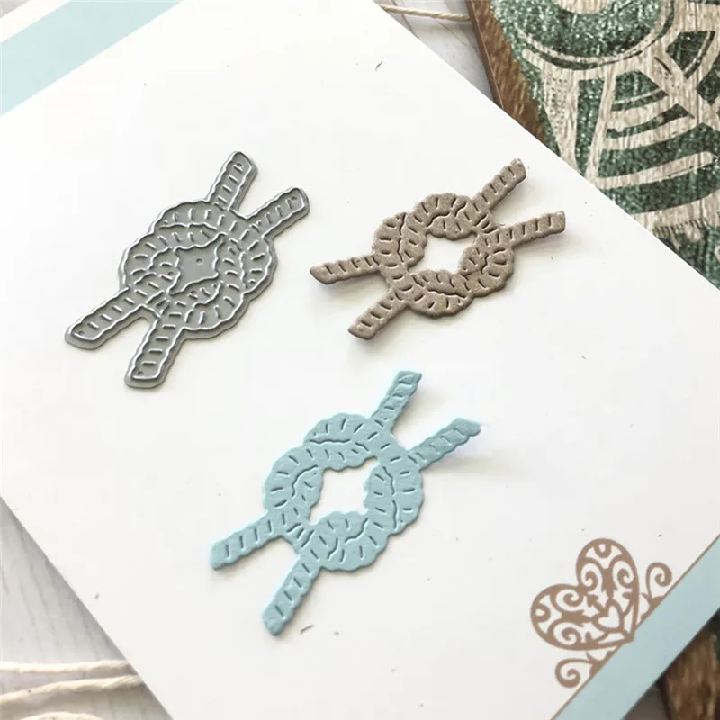 

GJCrafts Ocean Series Metal Cutting Dies New 2019 for Card Making DIY Scrapbooking Embossing Cuts Craft Die Rope Knot Element