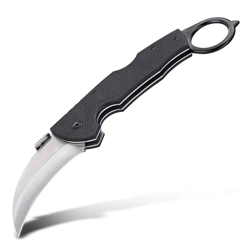 

Multi-functional outdoor camping disassembly sharp knife (with back clip)