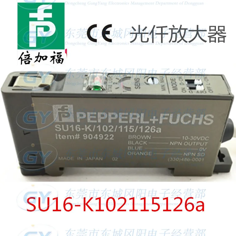 

Brand new original authentic Germany P + F pepperl + fuchs light thousand amplifier SU16 - K / 102/115/126 a spot