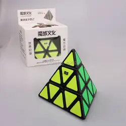 Moyu Pyramin черный/белый Cubo Magico Скорость Cube куб обучающий игрушка идея подарка Прямая доставка