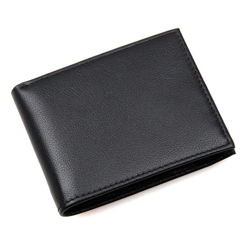 

JMD Genuine Leather Miltifunctio Billfold Wallet Coffee Leather ID Card Holder R-8135A