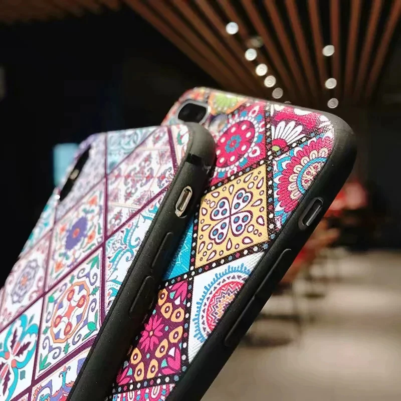 Чехол для Huawei Mate 20 Pro 10 P20 Lite Nova 3i 3e Honor 9 2S квадратный мягкий чехол в клетку с