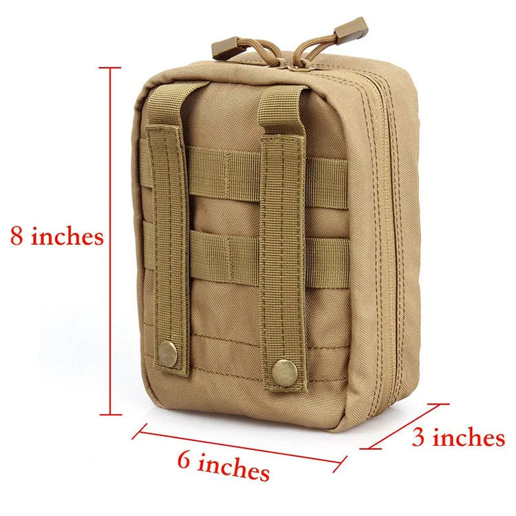Empty Bag for Emergency Kits Tactical Medical First Aid Kit Military Waist Pack Outdoor Camping Travel Tactical Molle Pouch Mini (3)