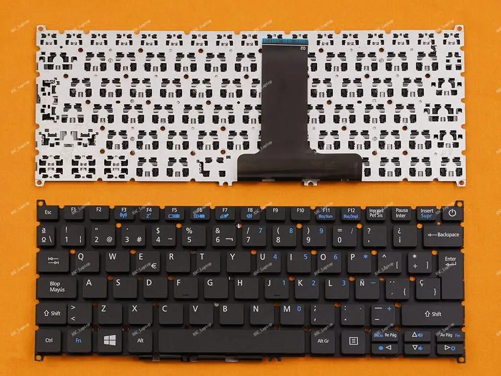 Новая испанская клавиатура Teclado Для Acer Aspire ES1-132 серии 11 6 &quotноутбука черный без