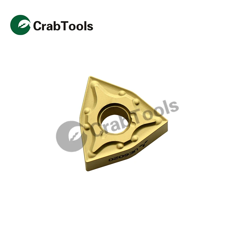 

Crab Tools Mitsubishi 10PC WNMG080404-MA US735/VP15TF Metal Turning Lathe Tools Turning Cutter Carbide Insert Tool Tip Machine