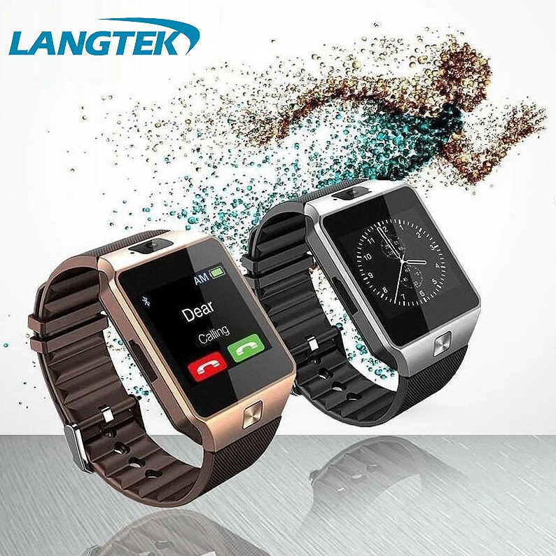Popular font b Smart b font font b Watch b font DZ09 With Camera Bluetooth WristWatch