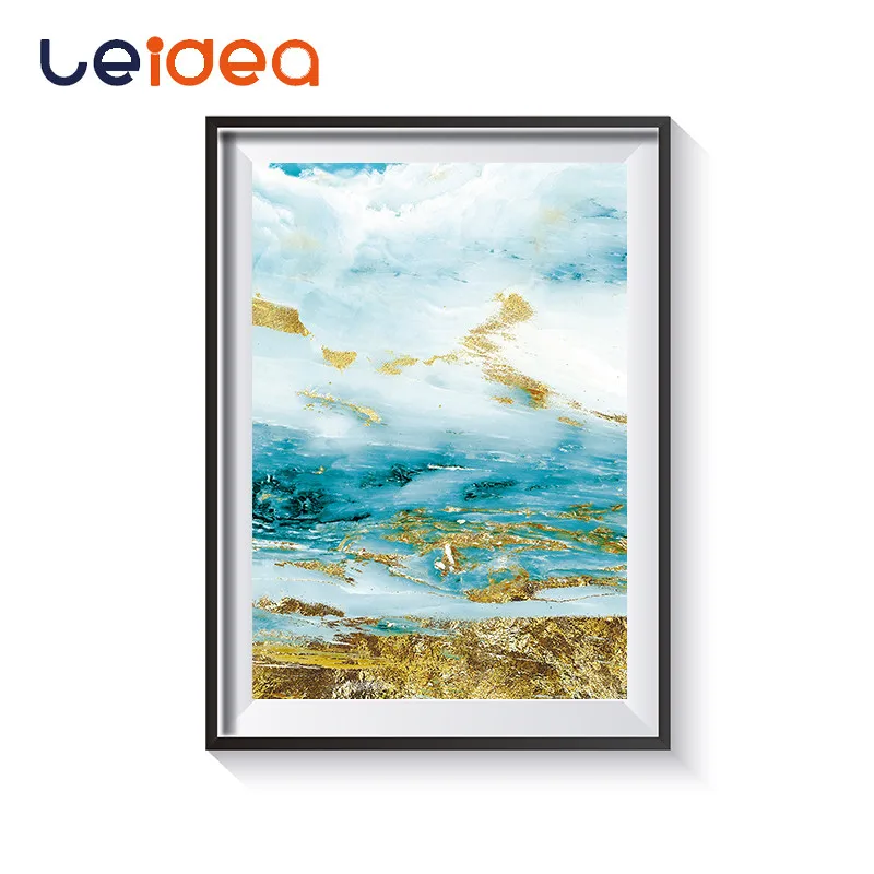 

Nordic Creative Landscape Blue Sky Art Paint By Number DIY Hand Decorated Landscape Color Adult Hand Coated Abstract