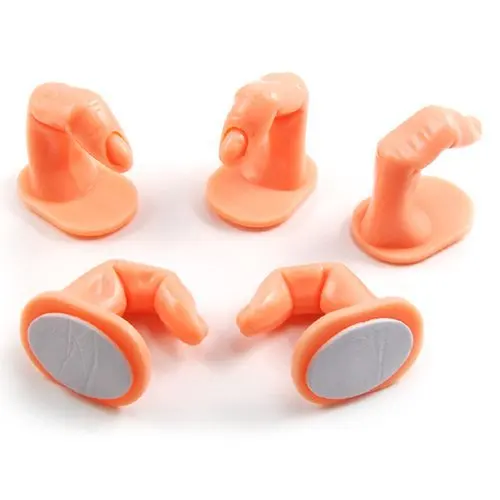 Get Practice Hand For Acrylic Nails Aliexpress Bination 2 Pcs Moveable Usd 15 59 10 Nail Art Finger Acrylic Display Practice Tips