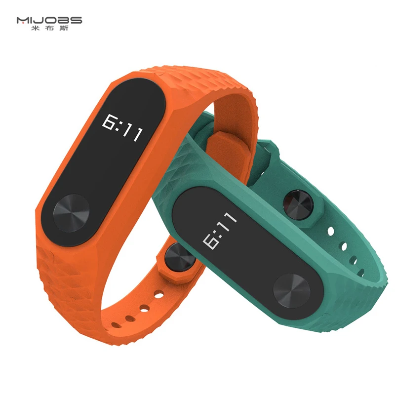 Силиконовый цветной ремешок для Xiaomi Mi Band 2 Сменные аксессуары 2|mi band strap|miband strapxiaomi