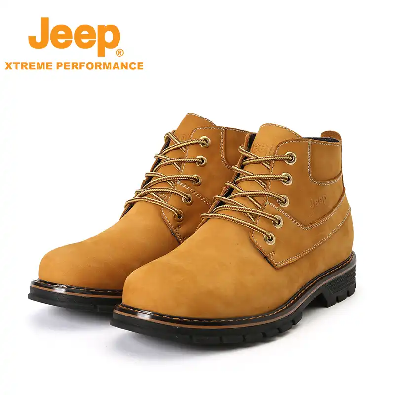 chaussures jeep cuir