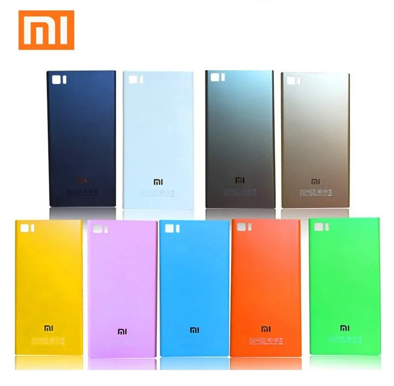 Оригинальный Стильный чехол для Xiaomi 3 Mi3 M3 WCDMA задняя крышка аккумулятора + лоток SIM