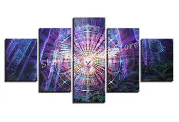 

Multi style five spell abstract eagle diy diamond painting full square / round drill rhinestone home decoration embroidery art